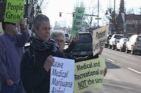marijuana protesters